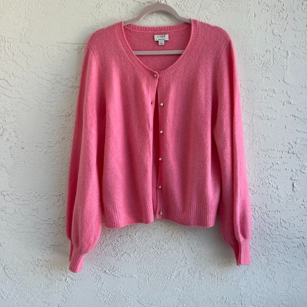 EUC J. Crew Extra Soft Pink Sweater